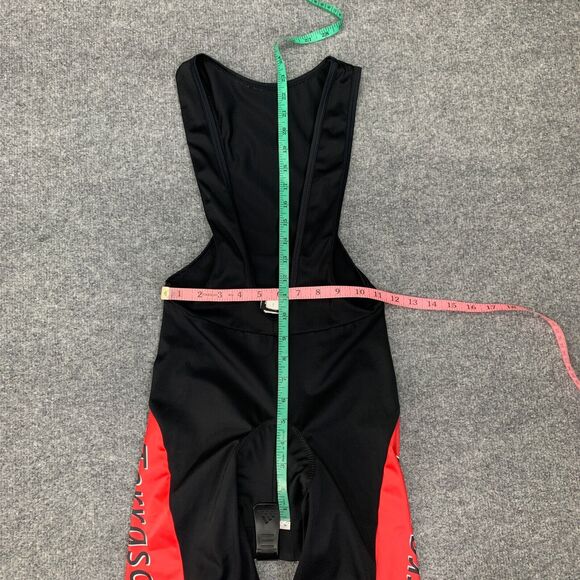 Biemme Bib Short Mens XL Extra Large Black Red Cycling Padded Stretch Terrascape - Picture 6 of 16